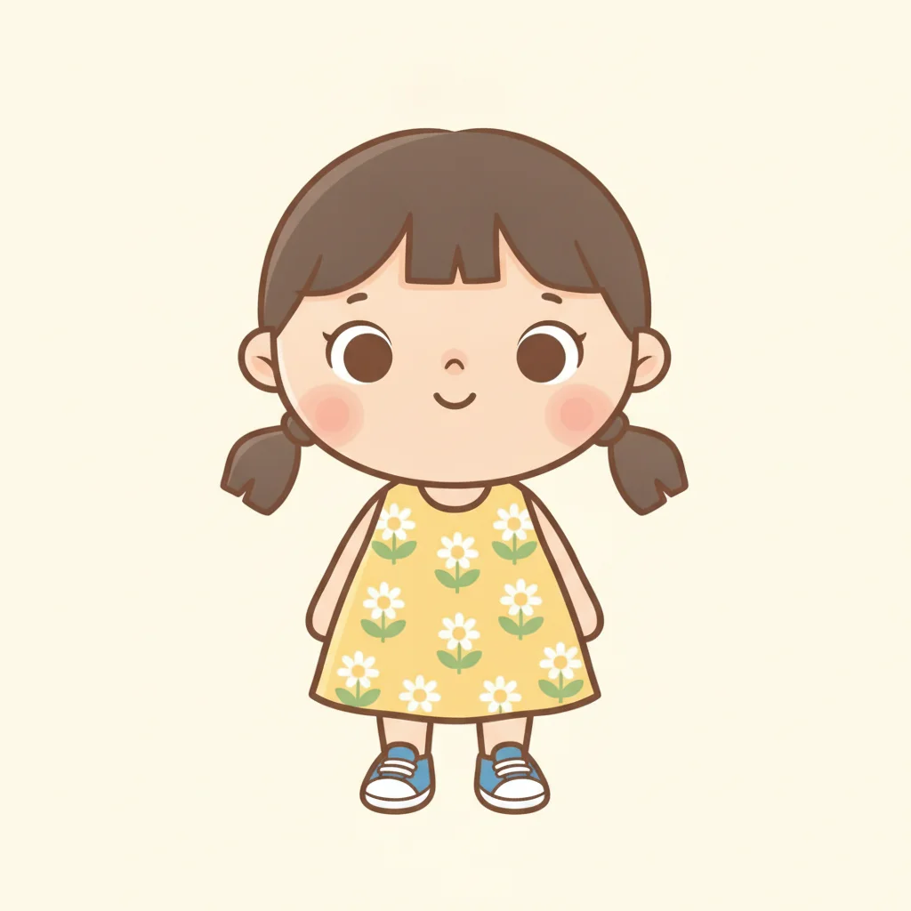 2歳の見本イラスト